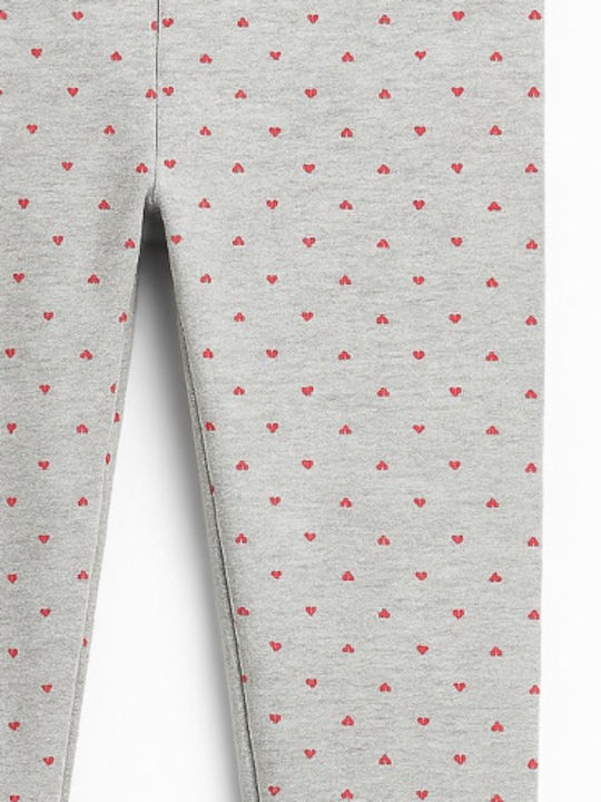 Παιδικό Κολάν Μακρύ Grey Pink