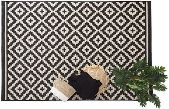 Royal Carpet Flox 721K Килим Правоъгълена Лятно време Слама Черно