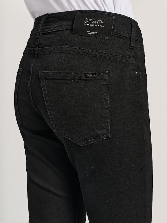 Monica Women's Jean Trousers in Regular Fit Black