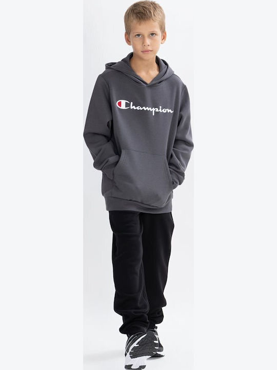 Kinder Trainingsanzüge Mit Jacke Mit Bluse Schwarz Rib Cuff