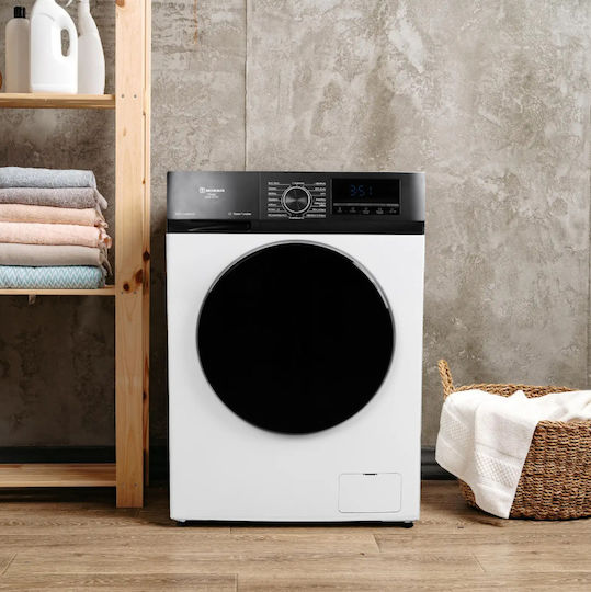 Morris Πλυντήριο Ρούχων 12kg με Τεχνολογία Ατμού 1400 Στροφών WIW-12143