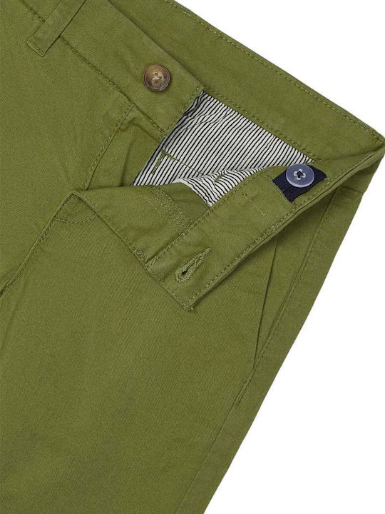 Kinder Hose Chino Stoff HAKI