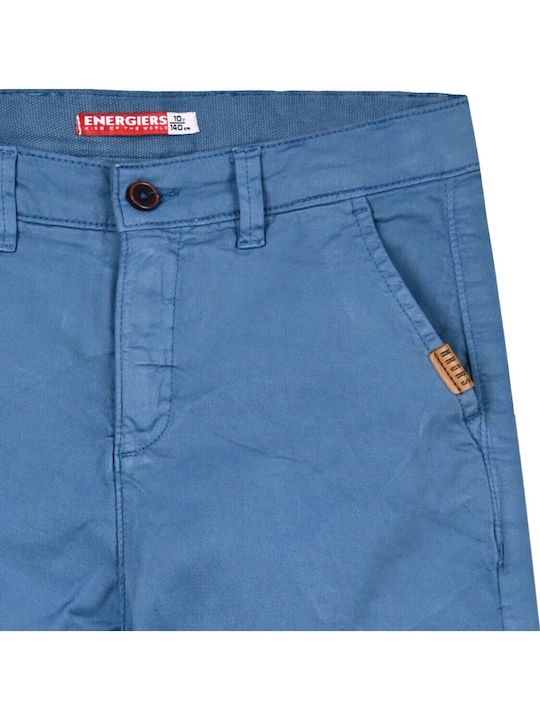 Kinder Hose Chino Stoff Aqua