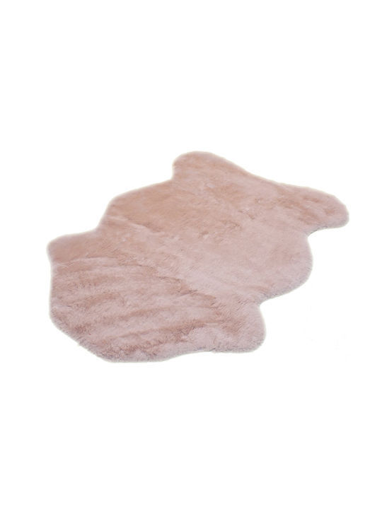 Tzikas Carpets 26163-061 Αντιολισθητικό Χαλί Ορθογώνιο Fur Pink 100x140cm