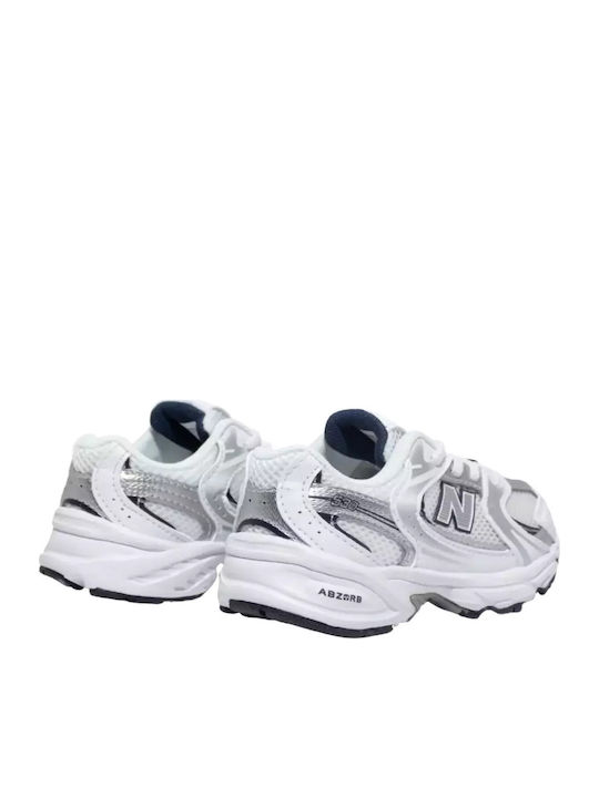 530 Παιδικά Sneakers Λευκά