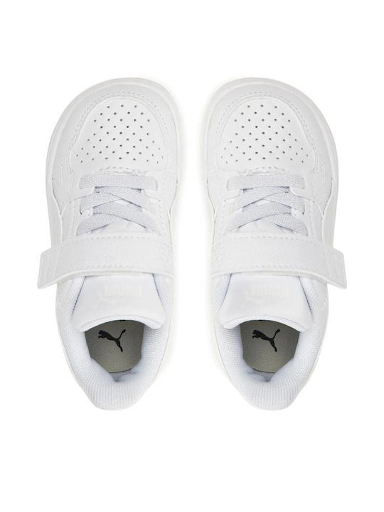 Ac+ Inf Kids Sneakers with Scratch White