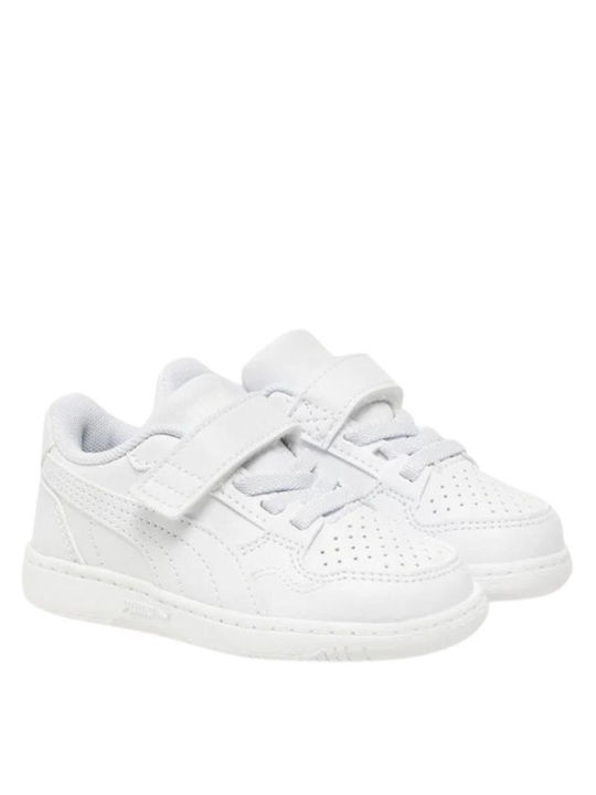 Ac+ Inf Kids Sneakers with Scratch White