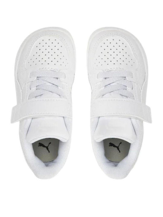 Ac+ Inf Kids Sneakers with Scratch White