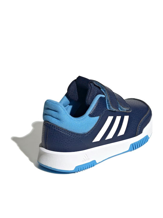 Tensaur Hook Loop Kids Sneakers with Scratch Dark Blue / Cloud White / Blue Burst