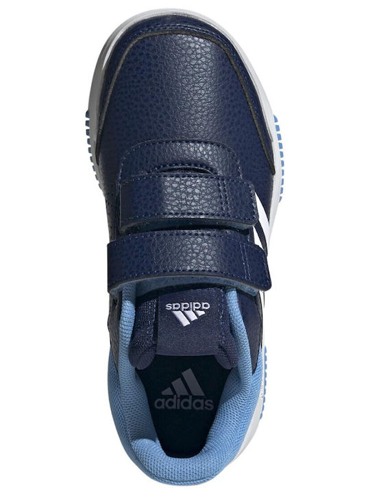 Tensaur Hook Loop Kids Sneakers with Scratch Dark Blue / Cloud White / Blue Burst