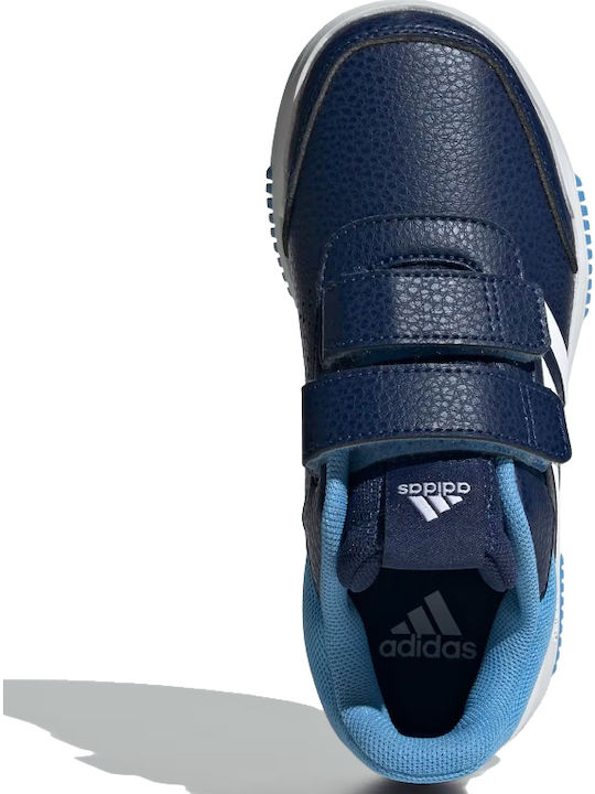 Tensaur Hook Loop Kids Sneakers with Scratch Dark Blue / Cloud White / Blue Burst