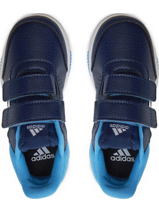 Tensaur Hook Loop Kids Sneakers with Scratch Dark Blue / Cloud White / Blue Burst