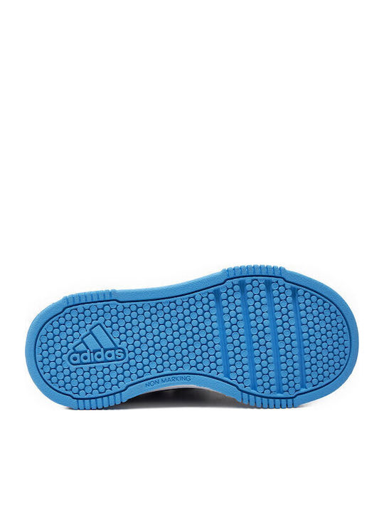 Tensaur Hook Loop Kids Sneakers with Scratch Dark Blue / Cloud White / Blue Burst