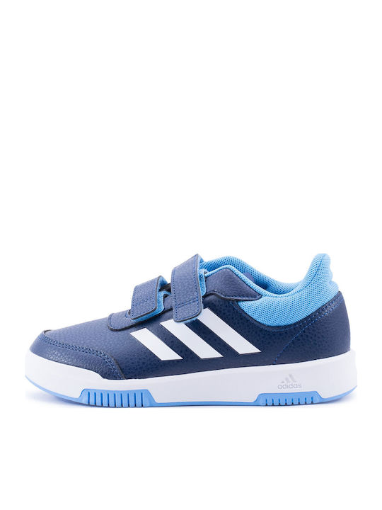 Tensaur Hook Loop Kids Sneakers with Scratch Dark Blue / Cloud White / Blue Burst