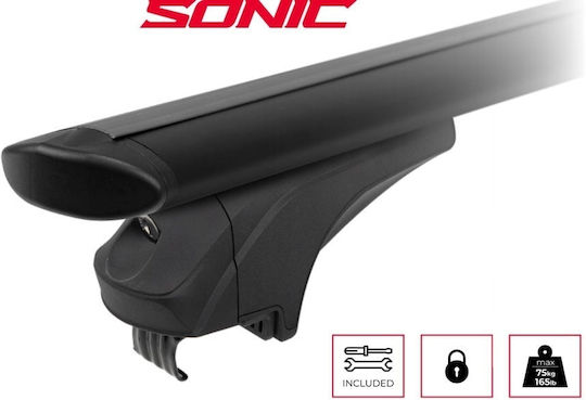 Menabo 135cm. pentru Kia Carnaval 2014+ (Set cu picioare) Negre