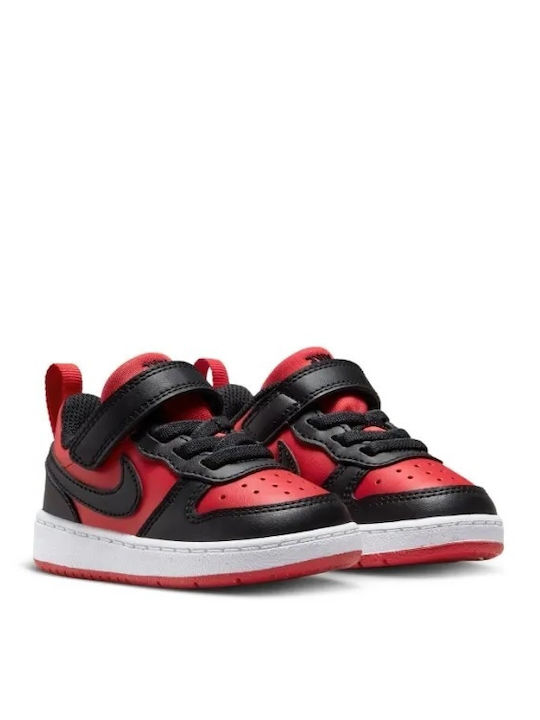 Court Borough Παιδικά Sneakers με Σκρατς Κόκκινα DV5458-600