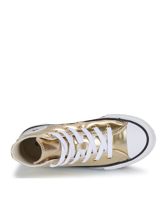 CHUCK TAYLOR ALL STAR Παιδικά Sneakers High Χρυσά