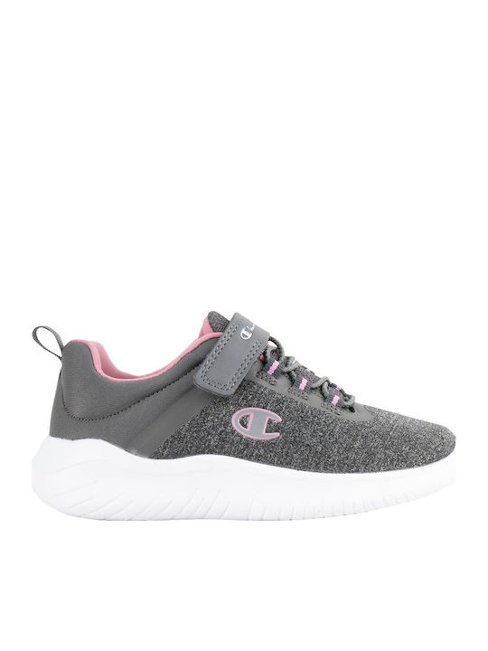 Παιδικά Sneakers με Σκρατς Γκρι