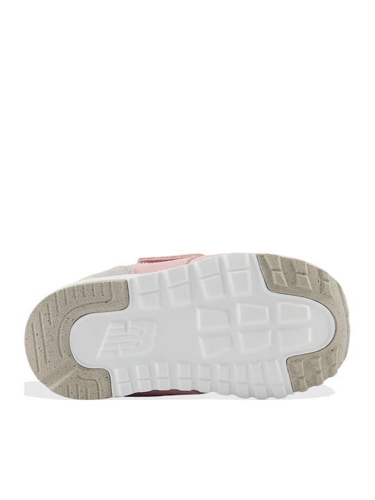 574 New-b Kinder Sneaker Anatomisch mit Bügel- und Schleifenverschluss Rosa