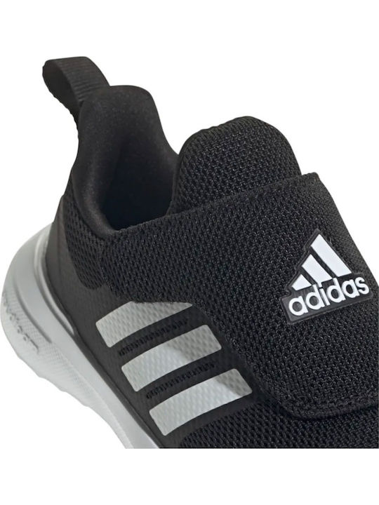 Fortarun 2.0 Kids Sports Shoes Running with Hoop & Loop Closure Black