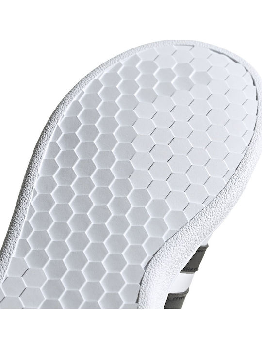 Grand Court Grand Court Kids Sneakers with Scratch Cloud White / Core Black