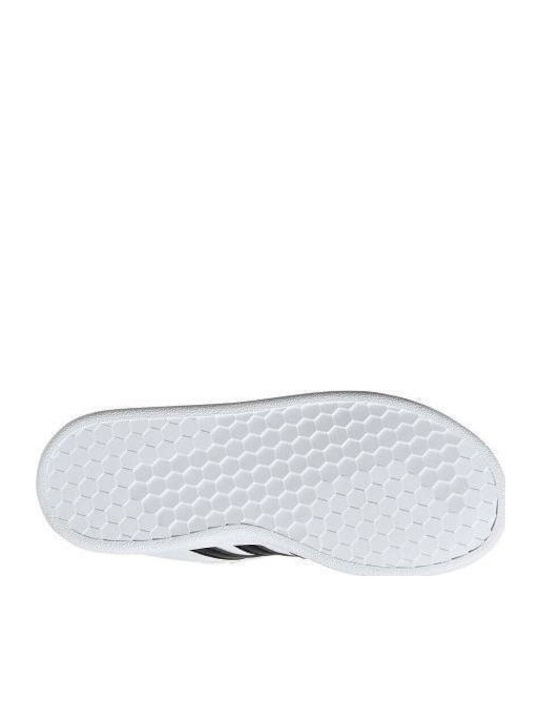 Grand Court Grand Court Kids Sneakers with Scratch Cloud White / Core Black