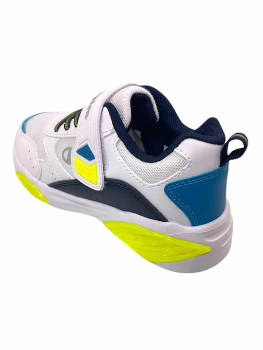 Wave B Ps Παιδικά Sneakers με Σκρατς Λευκά