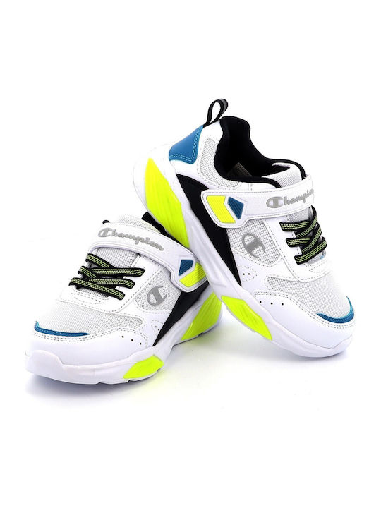 Wave B Ps Παιδικά Sneakers με Σκρατς Λευκά