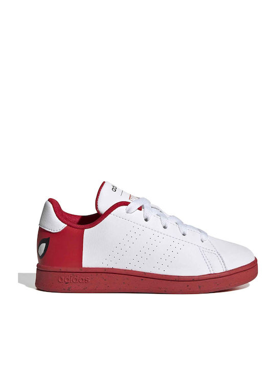 Marvel Advantage Spider-Man Lace Kids Sneakers White