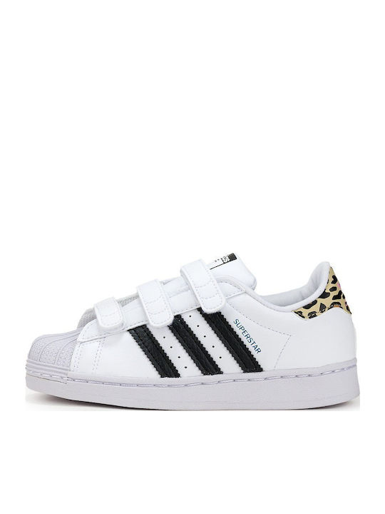 Superstar Superstar Kids Sneakers with Scratch Cloud White / Core Black / Blue