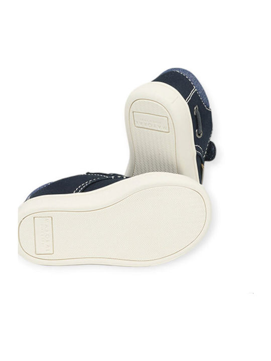 Kids Sneakers with Scratch Navy Blue
