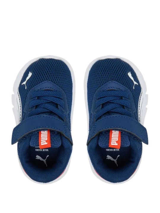Ac+ Inf Kids Sneakers with Hoop & Loop Closure Blue