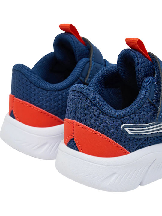 Ac+ Inf Kids Sneakers with Hoop & Loop Closure Blue