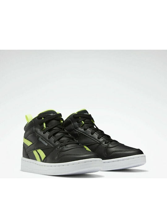Royal Prime Mid 2 Παιδικά Sneakers High Black / Acid Yellow