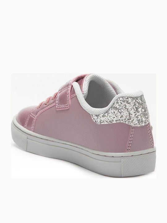 Παιδικά Sneakers με Σκρατς Ροζ