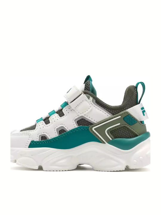 Memory Spinel 3 V Kids Sneakers with Scratch Khaki