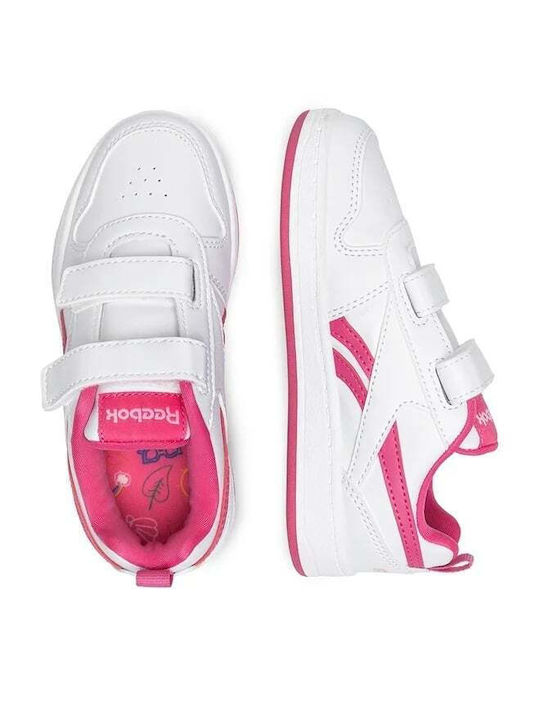 Royal Prime Kids Sneakers with Scratch White