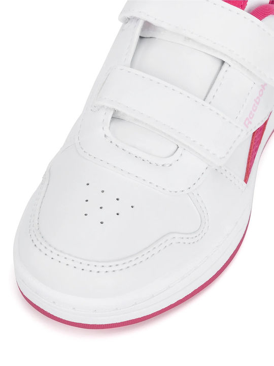 Royal Prime Kids Sneakers with Scratch White