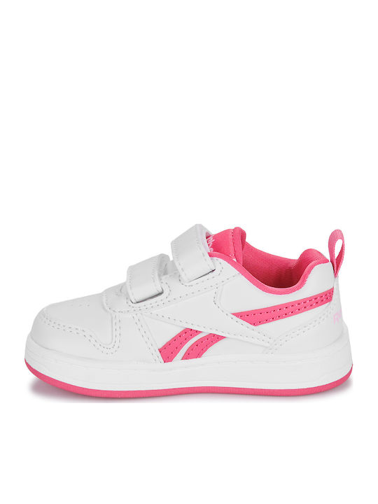 Royal Prime Kids Sneakers with Scratch White