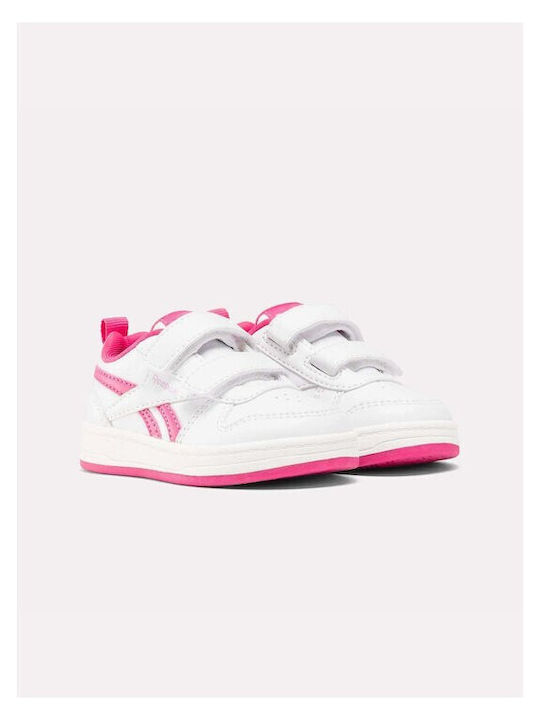 Royal Prime Kids Sneakers with Scratch White