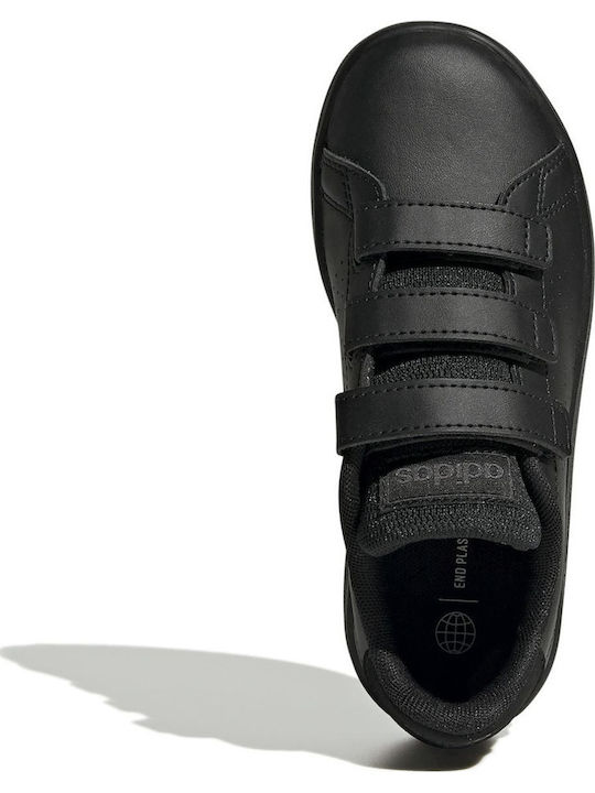 Advantage Παιδικά Sneakers με Σκρατς Core Black / Grey Six