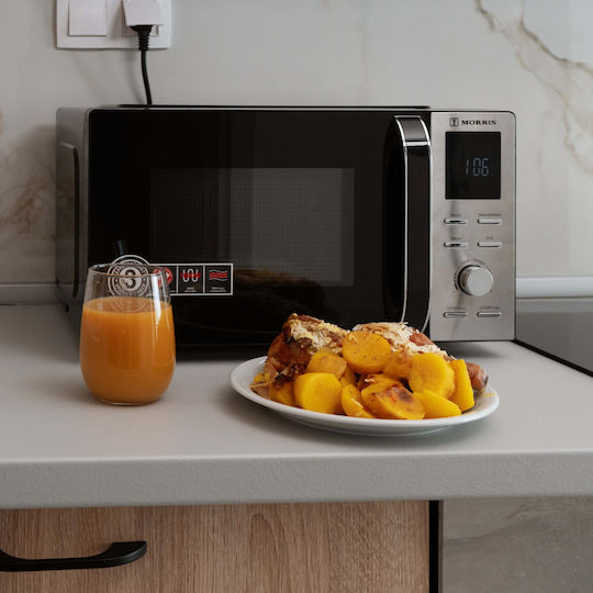 Morris Φούρνος Μικροκυμάτων με Grill 20lt Μαύρος