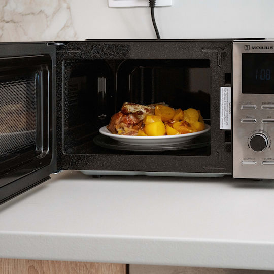 Morris Φούρνος Μικροκυμάτων με Grill 20lt Μαύρος