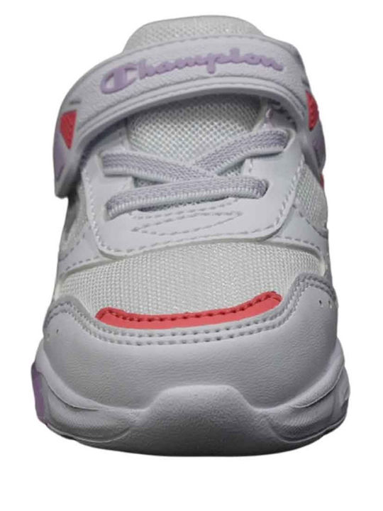 Wave G Kids Sneakers with Scratch White
