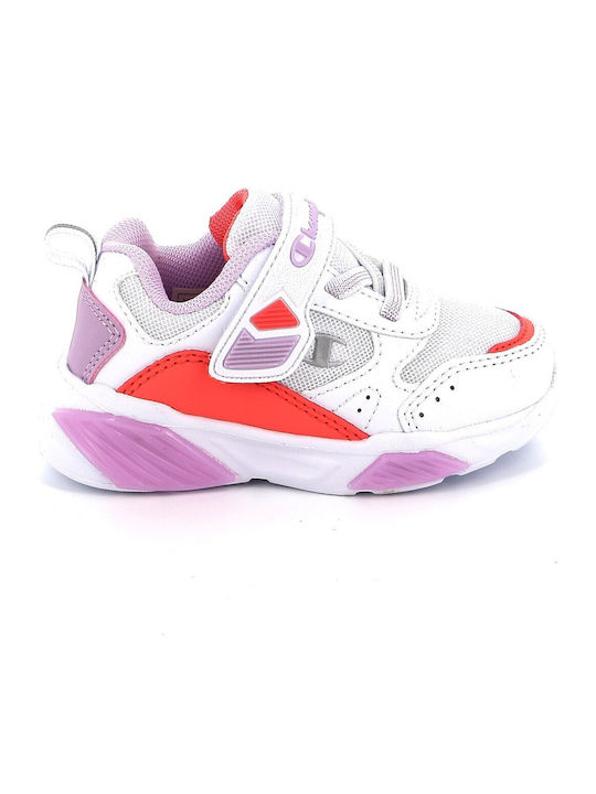 Wave G Kids Sneakers with Scratch White