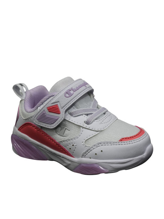 Wave G Kids Sneakers with Scratch White