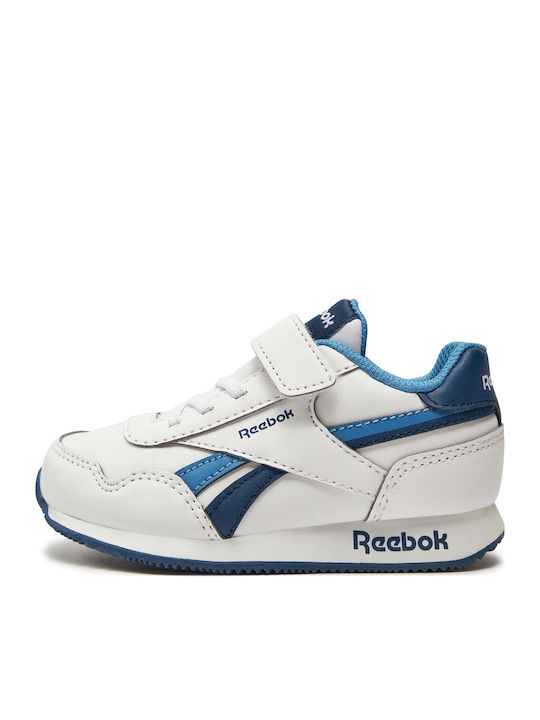 Royal Classic Kids Sneakers with Scratch Cloud White / Batik Blue / Essential Blue