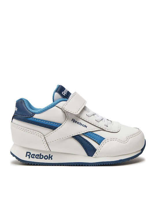 Royal Classic Kids Sneakers with Scratch Cloud White / Batik Blue / Essential Blue