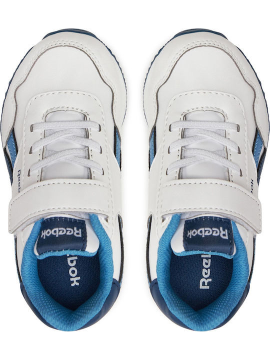Royal Classic Kids Sneakers with Scratch Cloud White / Batik Blue / Essential Blue