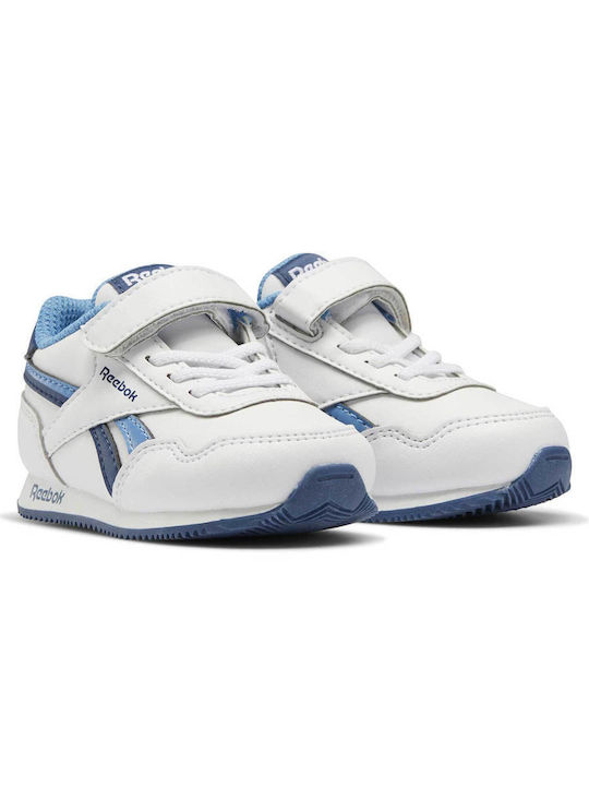 Royal Classic Kids Sneakers with Scratch Cloud White / Batik Blue / Essential Blue